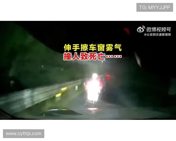 有功能不会用 司机雨天开车伸手擦窗除雾：不慎撞人致死